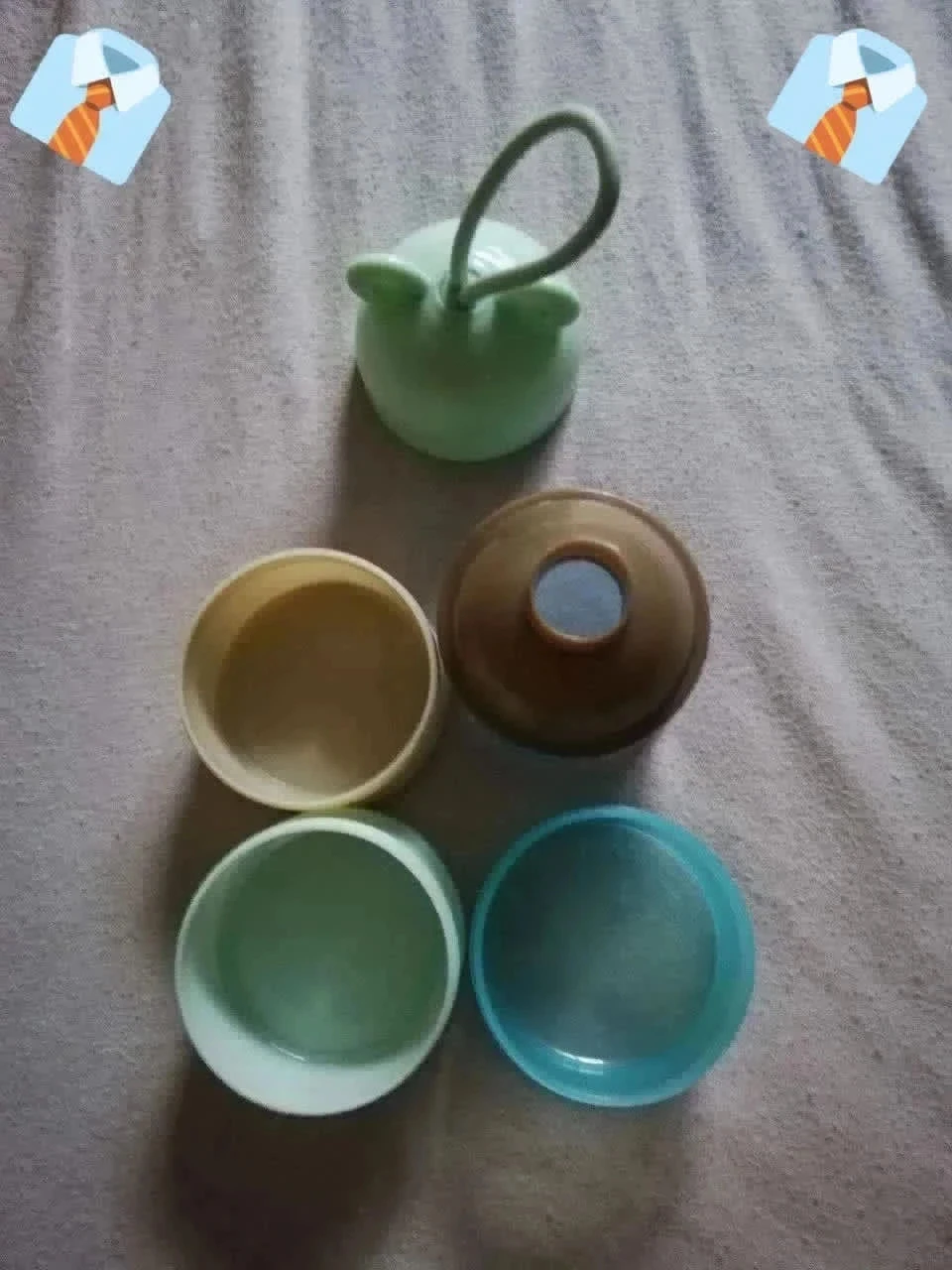Boîte Doseuse Bébé Empilable Bon État Pratique – photo 2